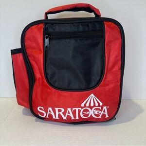 Vintage August 31 2008 SRA Saratoga Race Course Givey Insulated Cooler Bag